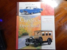 Classics Of the Open Road Danbury Mint Die-Cast Replicas Catalog Autumn 2005