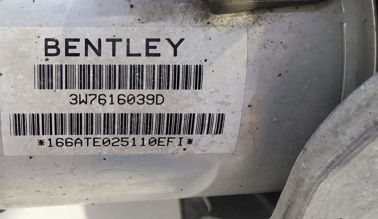 07 Bentley Continental GTC OEM Set Of 4 Low Mileage Air Strut Assembly 3W7616002