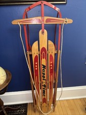 1950-1960s Sears  Robuck -Happi Time vintage Metal Runner Sled free shipping