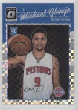2016-17 Panini Donruss Optic Checkerboard Prizm Michael Gbinije #188 l3a