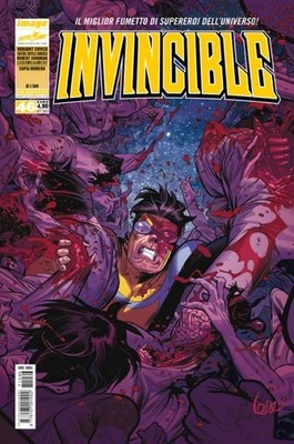 INVINCIBLE #46 COMICON Lucca 2017 Lorenzo De Felici Cover only 1500 - sold out