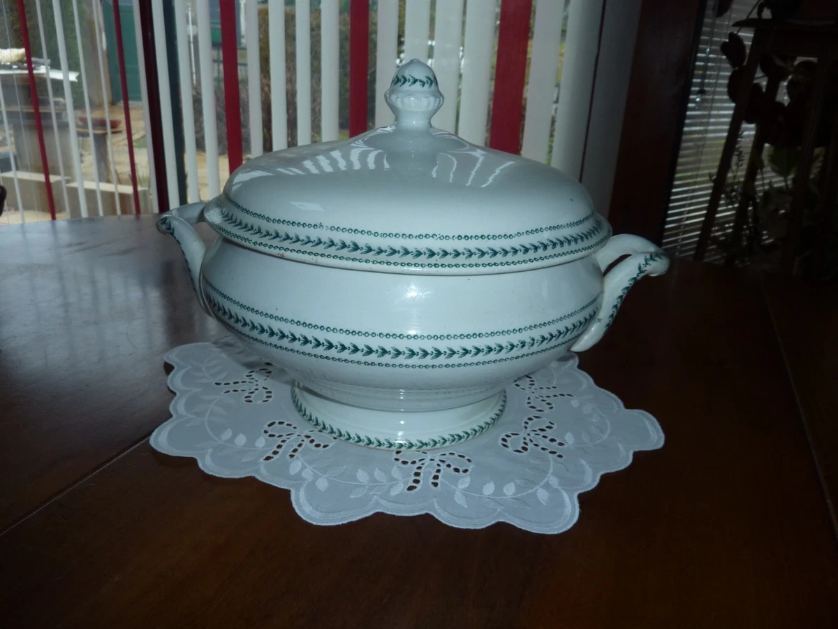Soupière Légumier Faïence Ancienne Sarreguemines Modèle Agreste Soupière Légumier Faïence Ancienne Sarreguemines Modèle Agreste