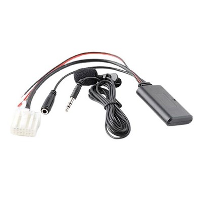 Car Audio Kit mit Mikrofon AUX Kabel Bluetooth Adapter für Mazda 2 3 5 6 MX5