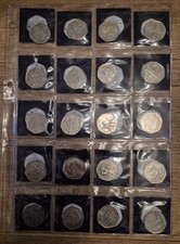 Olympic 50p London 2012 Circulated Coins Full Set of 29