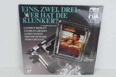 LD Laserdisc Film Bildplatte Eins zwei drei wer hat Klunker + sehr guter Zustand