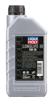 5W-30 Engine Oil 1L Liqui Moly 20651 Professional Longlife III for BMW Mercedes VW 