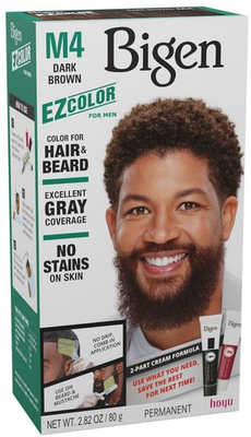 #ad BIGEN EZ COLOR FOR MEN DARK BROWN M4 $13.99