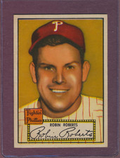1952 Topps Robin Roberts #59 HOF Philadelphia Phillies EX-MT Dead Centered