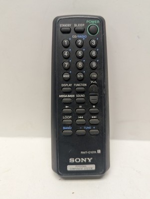 GENUINE SONY RMT-C107A AUDIO SYSTEM REMOTE - Personal Component System Controls