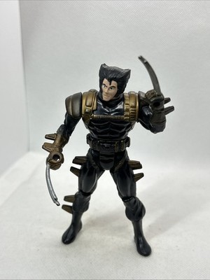X-Men Black Suit Spy Wolverine Action Figure Vintage 1993 ToyBiz 5''