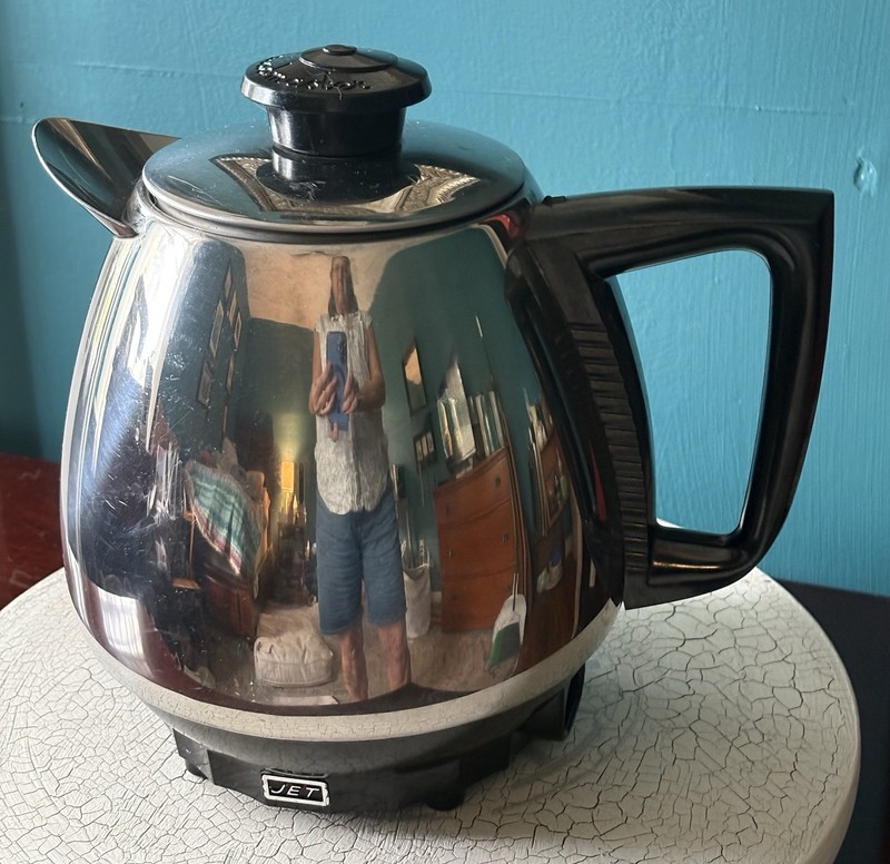 Saladmaster Jet O Matic 10 Electric Coffee Tea Percolator Pot ~ Tested Working