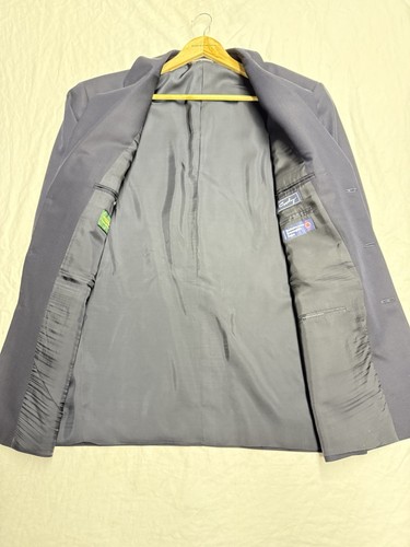 Coppley Ermenegildo Zegna 100% Wolle Blazer Jacke Gr. 44R dunkelblau Sport Mantel - Bild 12 von 24