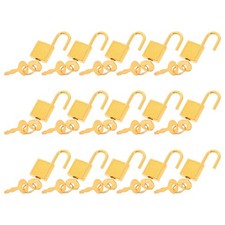 15 Sets Vintage Diary Lock Drawer for Office Desks Keyed Luggage