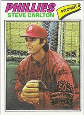 2026 Topps Heritage Baseball Steve Carlton 50th Anniversary Buyback SP Card