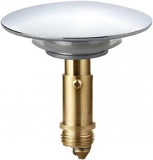 Bathtub Pop Up Plug 69mm Chrome Click Clack Drain Stopper Bath Waste Replacement