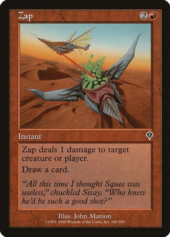 Zap 180 LP MTG INV