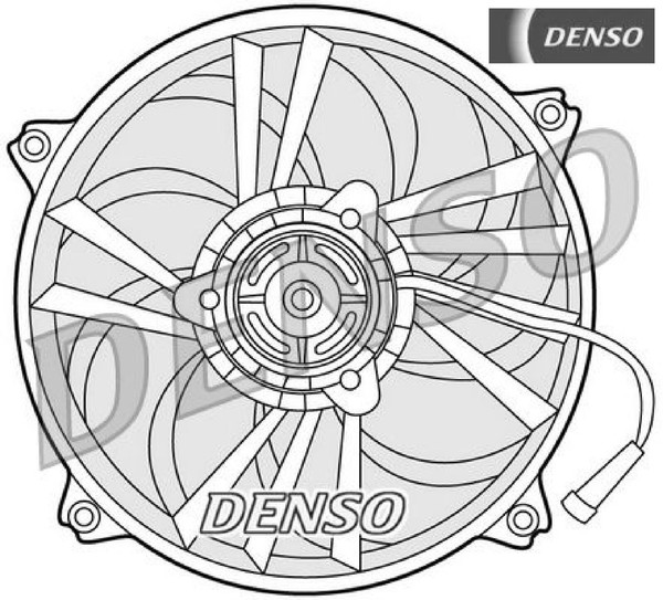 Denso DER21014 LüFter FüR MotorküHlung LüFter MotorküHlung KüHlung-image