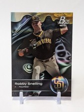 Robby Snelling Rookie RC 2023 Bowman Platinum Card #TOP-38 San Diego Padres