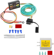 Led Compatible Powered 3-to-2-wire Splice-in Trailer Tail Light Led Compatible Powered 3-to-2-wire Splice-in Trailer Tail Light