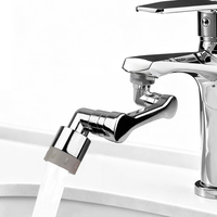 Wasserhahn Aufsatz, Schwenkbar VerläNgerung, 1080 Grad Drehbarer Multifunktional