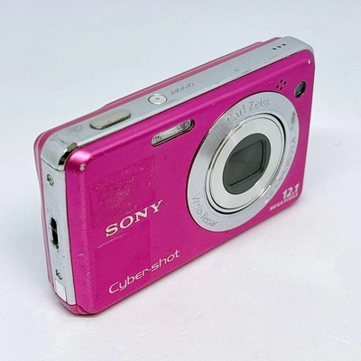 動作未確認 Sony Cyber-shot 12.1 DSC-W220 ピンク Sony Cyber-Shot DSC-W220 12.1MP CCD Vintage Digital Camera - 90