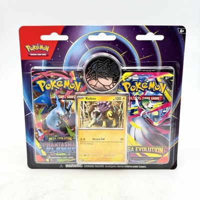 NEW Pokemon Mega Evolution & Phantasmal Flames 2-Pack Blister
