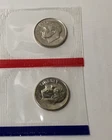 2003 P+D UNCIRCULATED  Roosevelt Dimes STILL IN MINT CELLO.