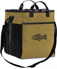 Rivruns Wader Bag Waterproof Fishing Hunting Waders Boots Storage Mesh Hiking...