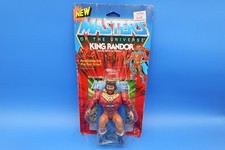 MOTU King Randor 1986 Mattel NEW MOC 12 Back Card Masters of the Universe