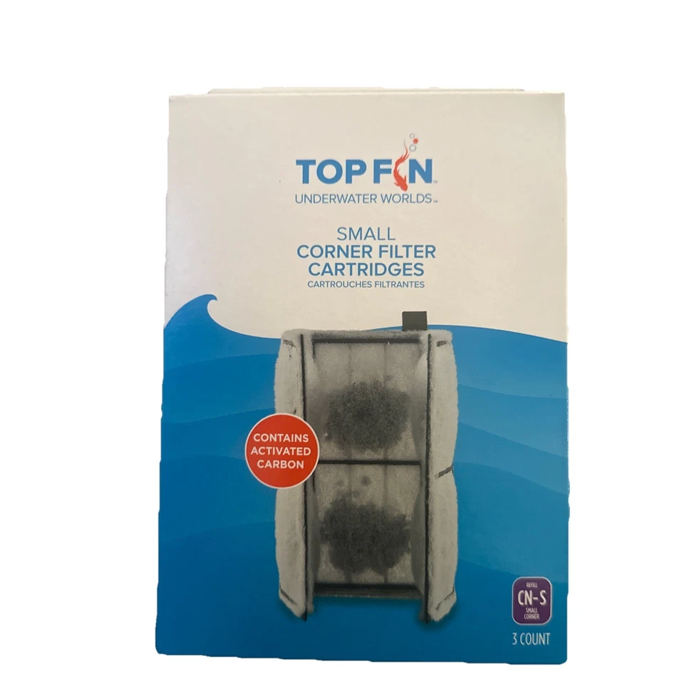 TopFin CN-S  3 Corner Filter - 3 Month Supply. New - Slightly Damaged Box - Image 3 of 4