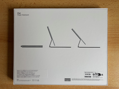 Apple Magic Keyboard für das 12,9 iPad Pro Tastatur - Schwarz Italienisch QWERTY - Photo 2/6