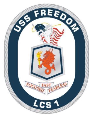 USS Freedom Sticker Decal M244