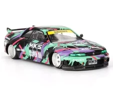 Kaido House X Mini GT Nissan Skyline GT-R R33 HKS V1 Power 1:64 Model KHMG129-2B