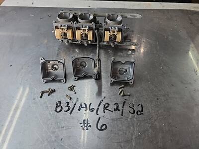 1985 85 KAWASAKI ZX 600 ZX6 GPZ CARB CARBURETOR ASSEMBLY PARTS