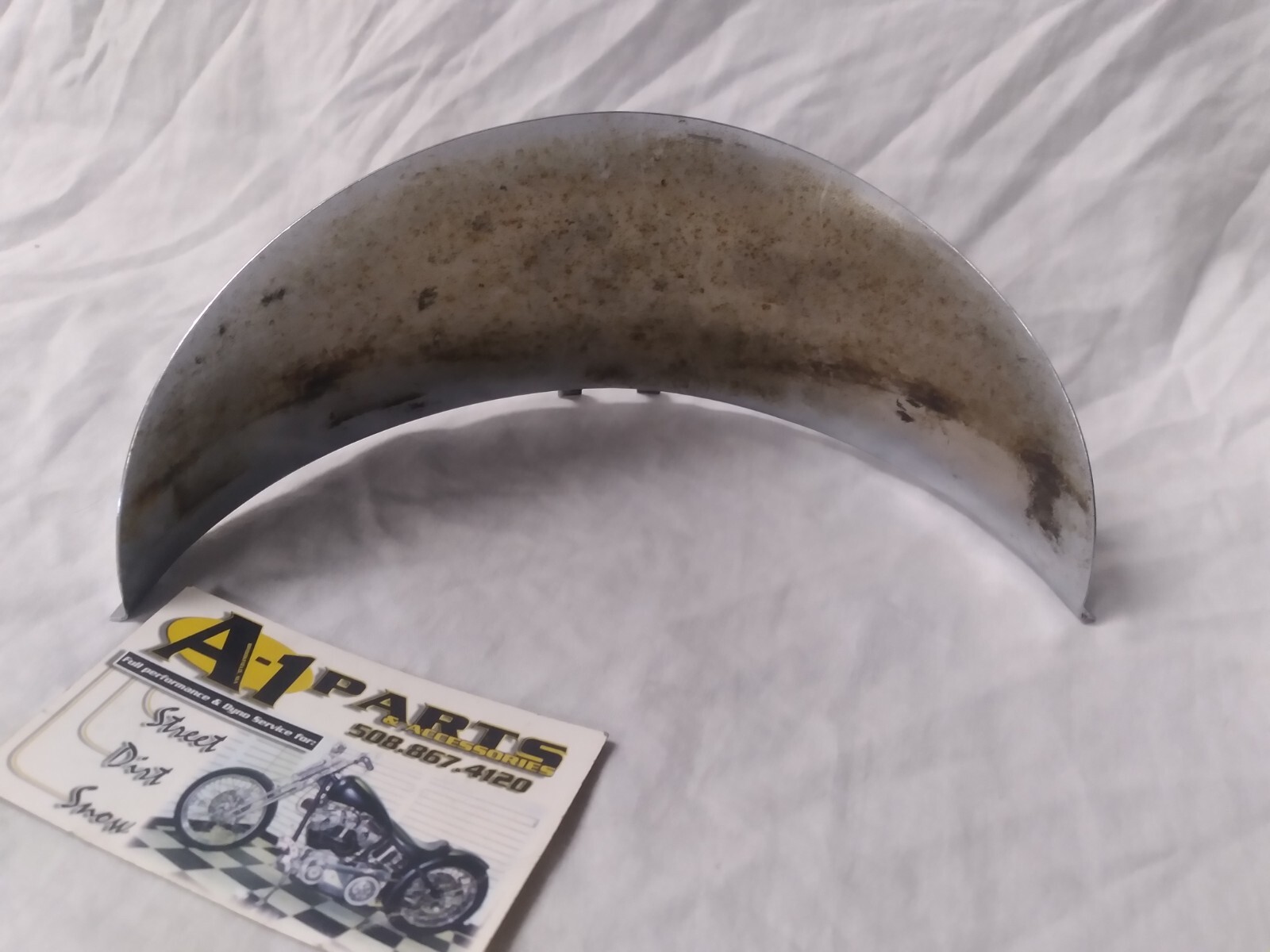 7" Chrome Headlight Visor Harley Davidson Motorcycle 5304 Sportster