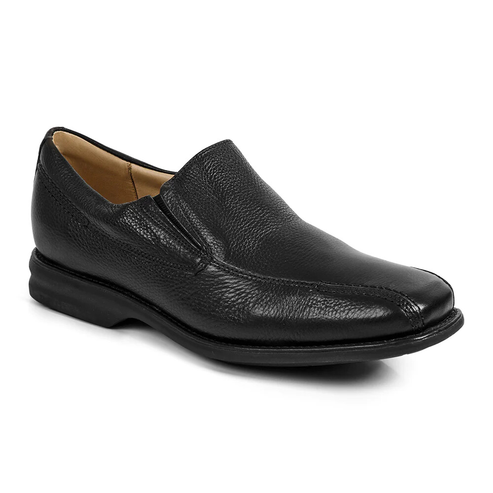 Zapato cómodo Anatomic 'Belem' de cuero negro para hombre *AHORA A PRECIO DE LIQUIDACIÓN*