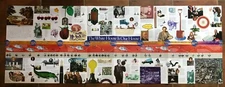 The White House Is Our House Poster Timeline History, 1991, 58.5" x 21" (Open) 