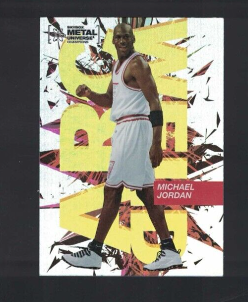 2021 Skybox Metal Universe Champions Arc Weld #AW1 Michael Jordan