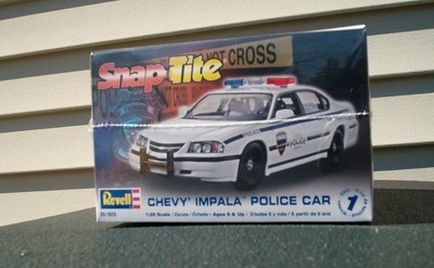 revell chevy impala police car