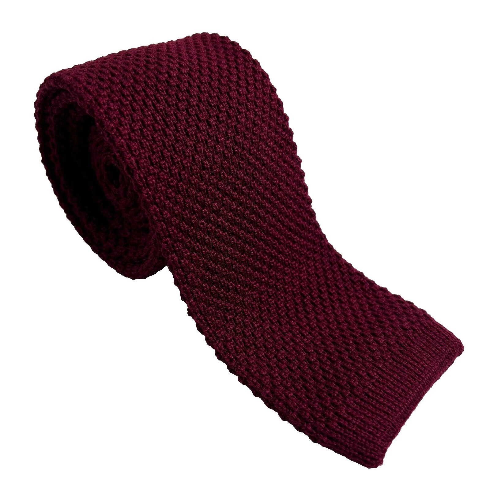 Woolen Solid Ties for Men