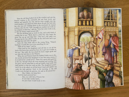 The Goose Girl by Jacob & Wilhelm Grimm & Sabine Bruntjen 1st Ed 1988 HB - Picture 8 of 10