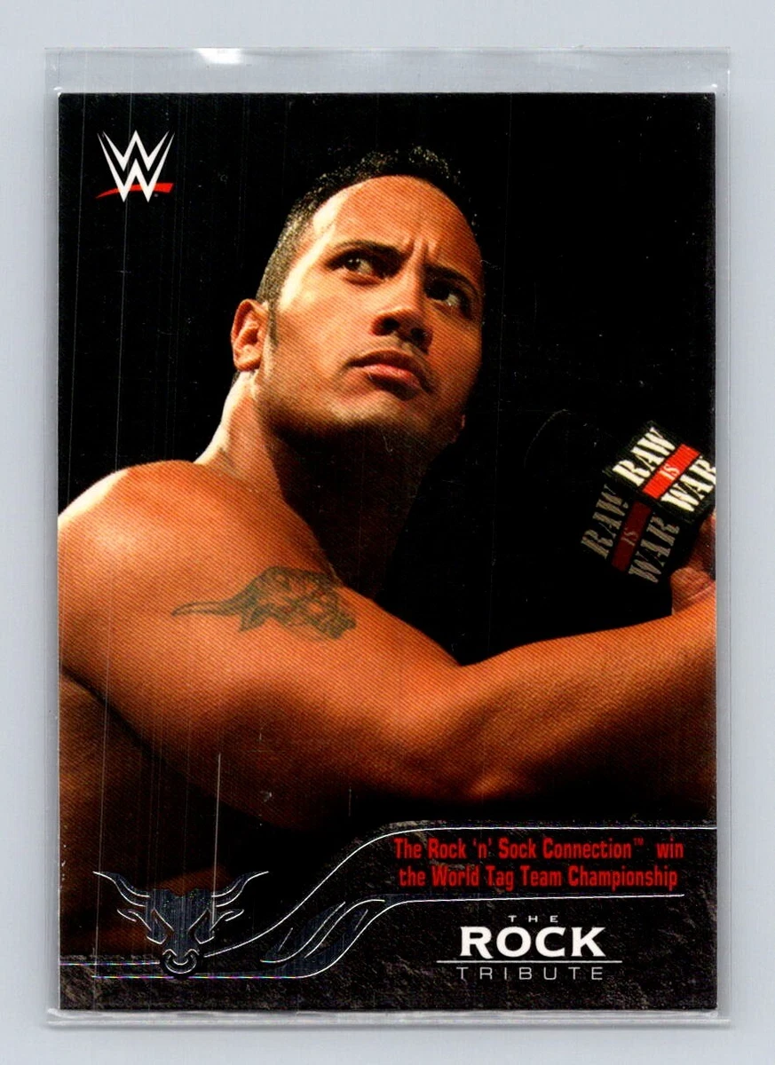2016 Topps WWE Road to Wrestlemania - The Rock #9 for sale | eBay
