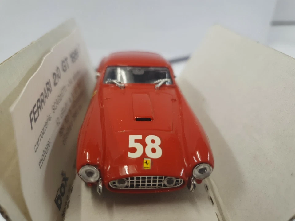 Caixa Modelo 1:43 Escala 8407-Ferrari 250 Gt - #58 3h Di Pau 1957 - Imagem 3 de 4