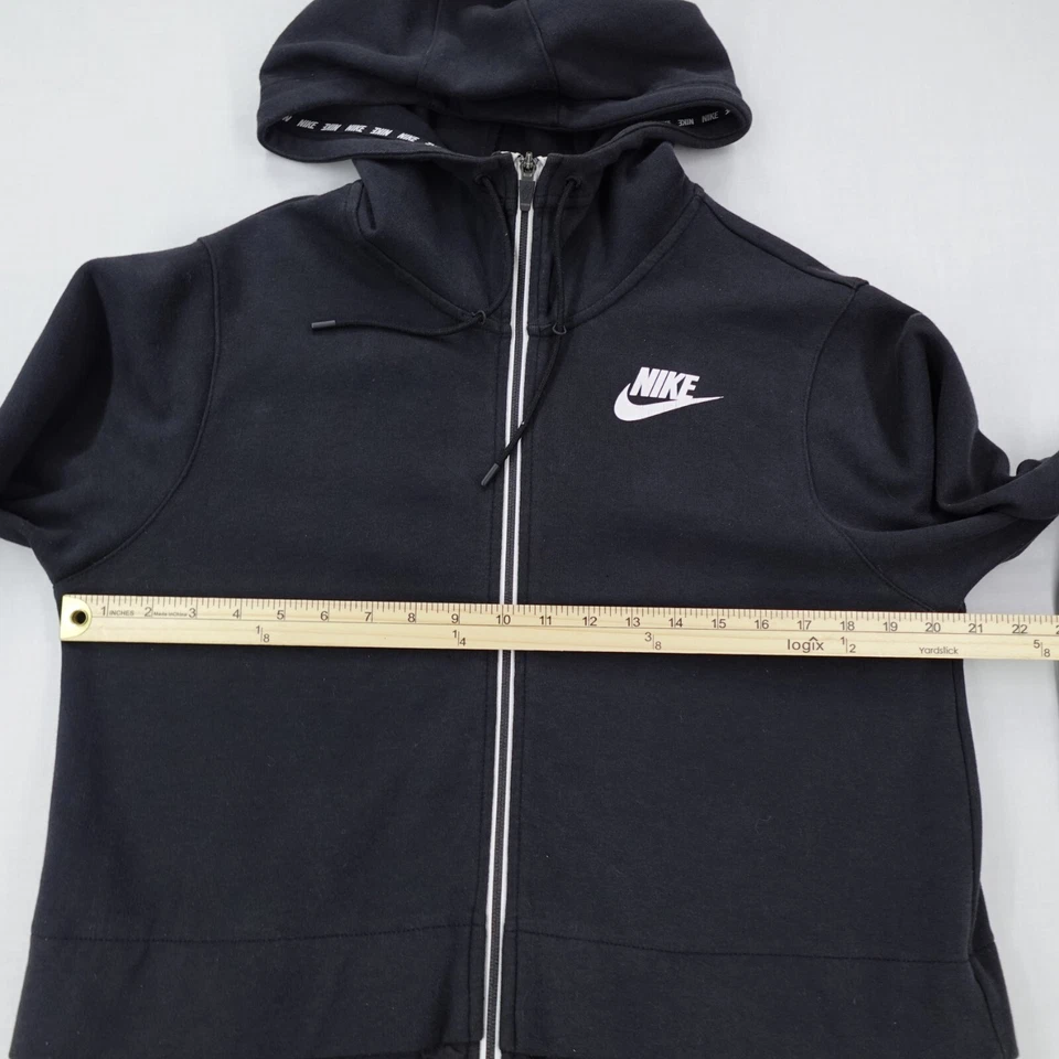 Chaqueta parka para mujer Nike Sportswear Advance 15 AV15 negra talla M Foto 4 de 4