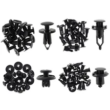 Auto Push Pins And fastener Sets Bumper Fender Flare Fastener Rivet Clips 40Pack