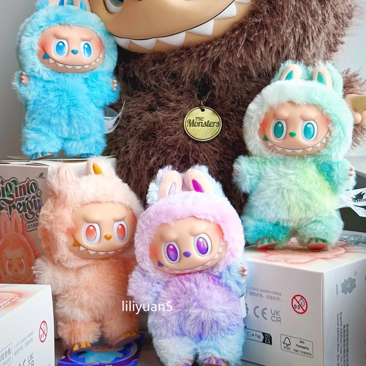 2025 Authentic POPMART Labubu The Monster Big Into Energy