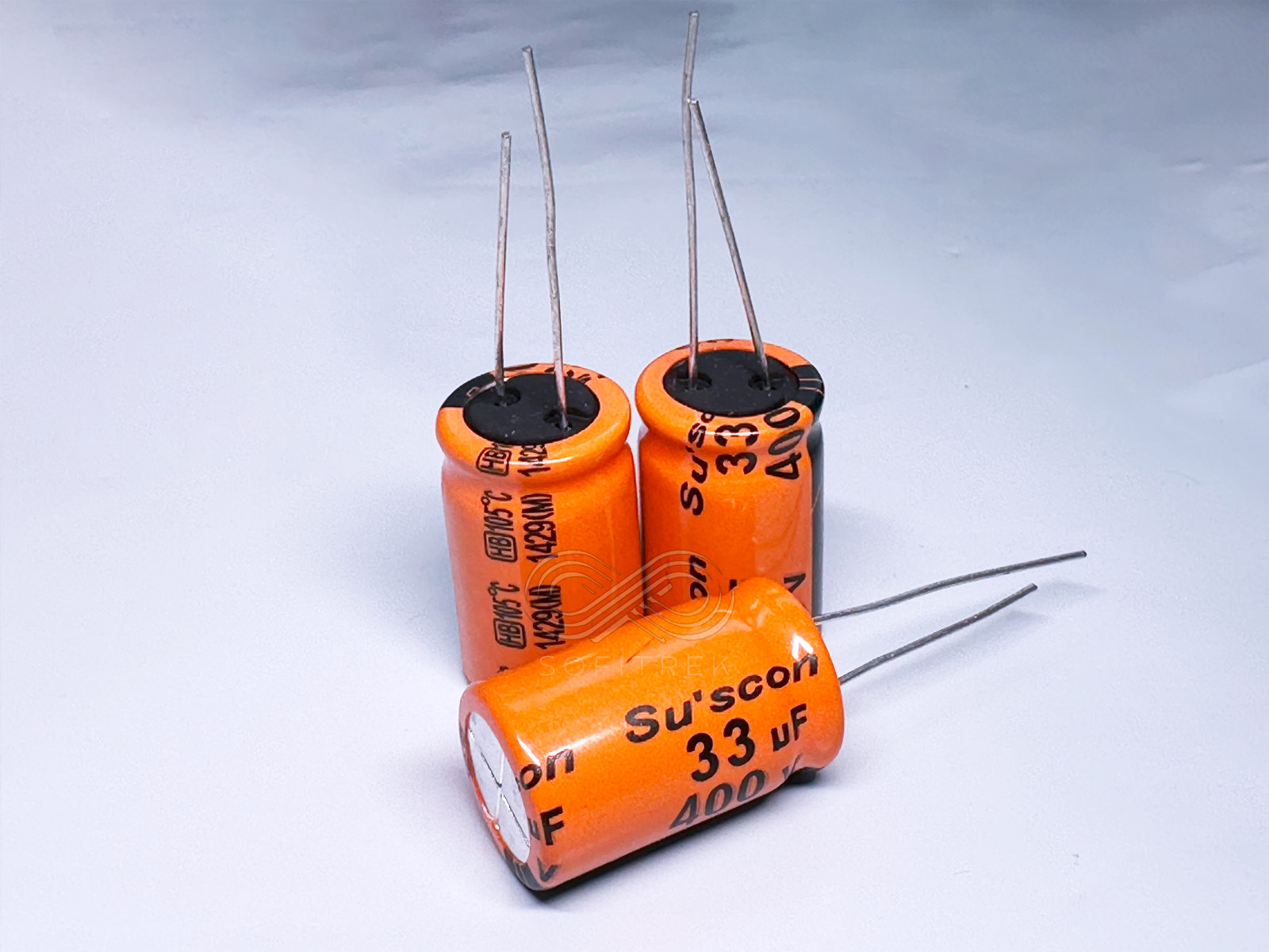 5PCS HB Suscon 33uf 400V 13x21mm Radial Electrolytic Capacitor High Ripple LL