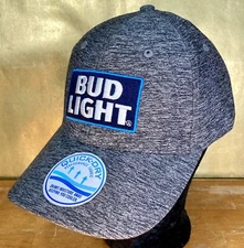 BUD LIGHT Hat SnapBack Performance Quick Dry Cap Adjustable Logo H3 HEADWEAR NEW