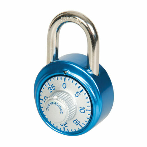 Silverline Dial Combination Padlock 40mm - 340577