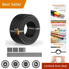 Versatile 18 AWG 3 Conductor Electrical Wire - Flexible, Low Voltage, Marine Use